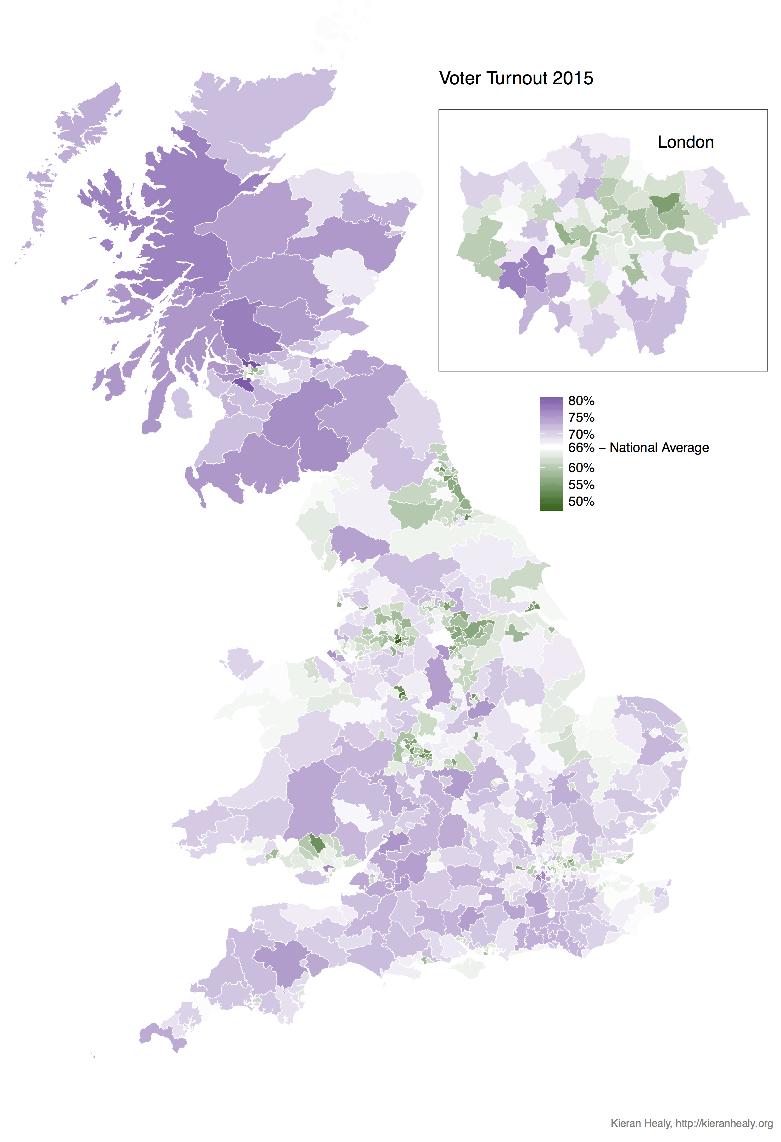 Turnout by Constituency